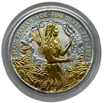 Laden Sie das Bild in den Galerie-Viewer, Maid Marian 2022 – 1 oz Silber 999 – Teilvergoldung
