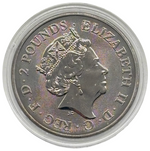 Laden Sie das Bild in den Galerie-Viewer, Maid Marian 2022 – 1 oz Silber 999 – Gold auf Schwarz veredelt
