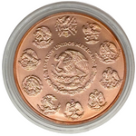 Laden Sie das Bild in den Galerie-Viewer, Mexiko Libertad 2020 – 1 oz Silber 999 – Rosé veredelt
