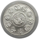 Laden Sie das Bild in den Galerie-Viewer, Mexiko Libertad 2020 – 1 oz Silber 999 – teilvergoldet
