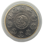 Laden Sie das Bild in den Galerie-Viewer, Mexiko Libertad 2020 – 1 oz Silbermünze .999, vergoldet – Plata Pura
