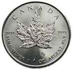 Laden Sie das Bild in den Galerie-Viewer, 2025 Kanada 5 Dollars Maple Leaf 1 oz Silber
