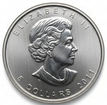 Laden Sie das Bild in den Galerie-Viewer, 2011 Kanada 5 Dollars Wildlife Grizzly 1 oz Silber
