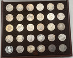Laden Sie das Bild in den Galerie-Viewer, 5 DM Gedenkmünzen BRD Sammlung im Etui Konvolut

