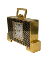 Laden Sie das Bild in den Galerie-Viewer, Cartier Tischuhr Art-Deco-Stil mit Weckfunktion Limited Edition 272/500
