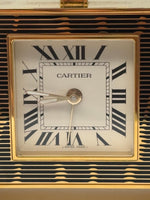Laden Sie das Bild in den Galerie-Viewer, Cartier Tischuhr Art-Deco-Stil mit Weckfunktion Limited Edition 272/500
