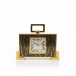 Laden Sie das Bild in den Galerie-Viewer, Cartier Tischuhr Art-Deco-Stil mit Weckfunktion Limited Edition 272/500
