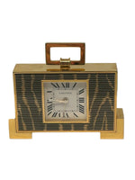 Laden Sie das Bild in den Galerie-Viewer, Cartier Tischuhr Art-Deco-Stil mit Weckfunktion Limited Edition 272/500
