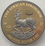 Laden Sie das Bild in den Galerie-Viewer, 2022 Wall Street Silver Collection 7 × 1 oz Silber – vergoldet &amp; platiniert
