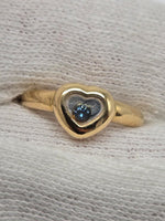 Laden Sie das Bild in den Galerie-Viewer, Chopard "Happy Diamonds Heart Ring" - Gr. 46
