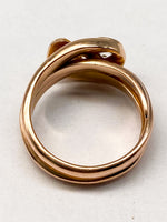 Laden Sie das Bild in den Galerie-Viewer, Liebesring 585 Gelbgold mit Diamanten, 2-teilig
