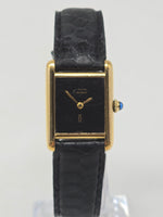 Laden Sie das Bild in den Galerie-Viewer, Cartier "Must de Cartier" Tank Vermeil, Ref. 25705, Handaufzug
