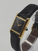 Laden Sie das Bild in den Galerie-Viewer, Cartier "Must de Cartier" Tank Vermeil, Ref. 25705, Handaufzug
