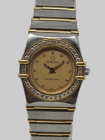 Laden Sie das Bild in den Galerie-Viewer, Omega Constellation 23mm Diamanten-Lünette Referenz: 895.1080
