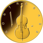 Laden Sie das Bild in den Galerie-Viewer, 50 Euro Kontrabass - 2018 (Bild dient nur als Bsp.)
