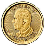 Laden Sie das Bild in den Galerie-Viewer, 1 Dollar 2024 Charles III Maple Leaf 1/20 Unze Gold

