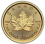 Laden Sie das Bild in den Galerie-Viewer, 1 Dollar 2024 Charles III Maple Leaf 1/20 Unze Gold
