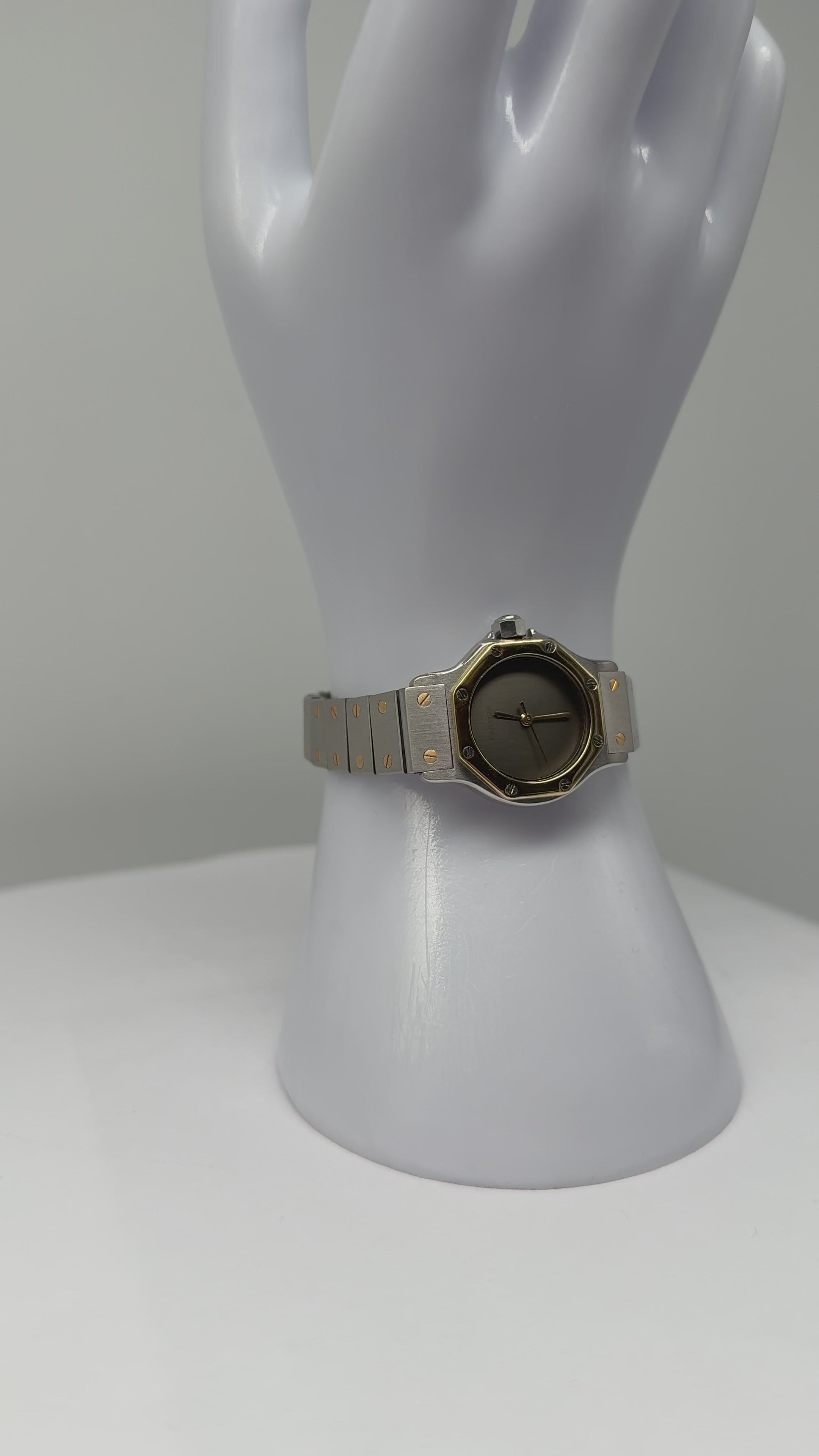 Cartier Santos Octagon; 0907; Armbanduhr