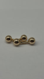 Laden und Abspielen von Videos im Galerie-Viewer, Manschettenknöpfe, 750er Gelbgold, Tiffany &amp; Co.
