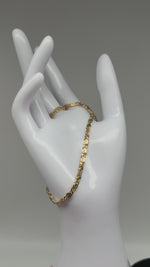 Laden und Abspielen von Videos im Galerie-Viewer, Halskette "S"-Ornamente, 585er Gelbgold

