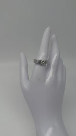 Laden und Abspielen von Videos im Galerie-Viewer, Ring Platin 950er mit Diamanten mit Zertifikat
