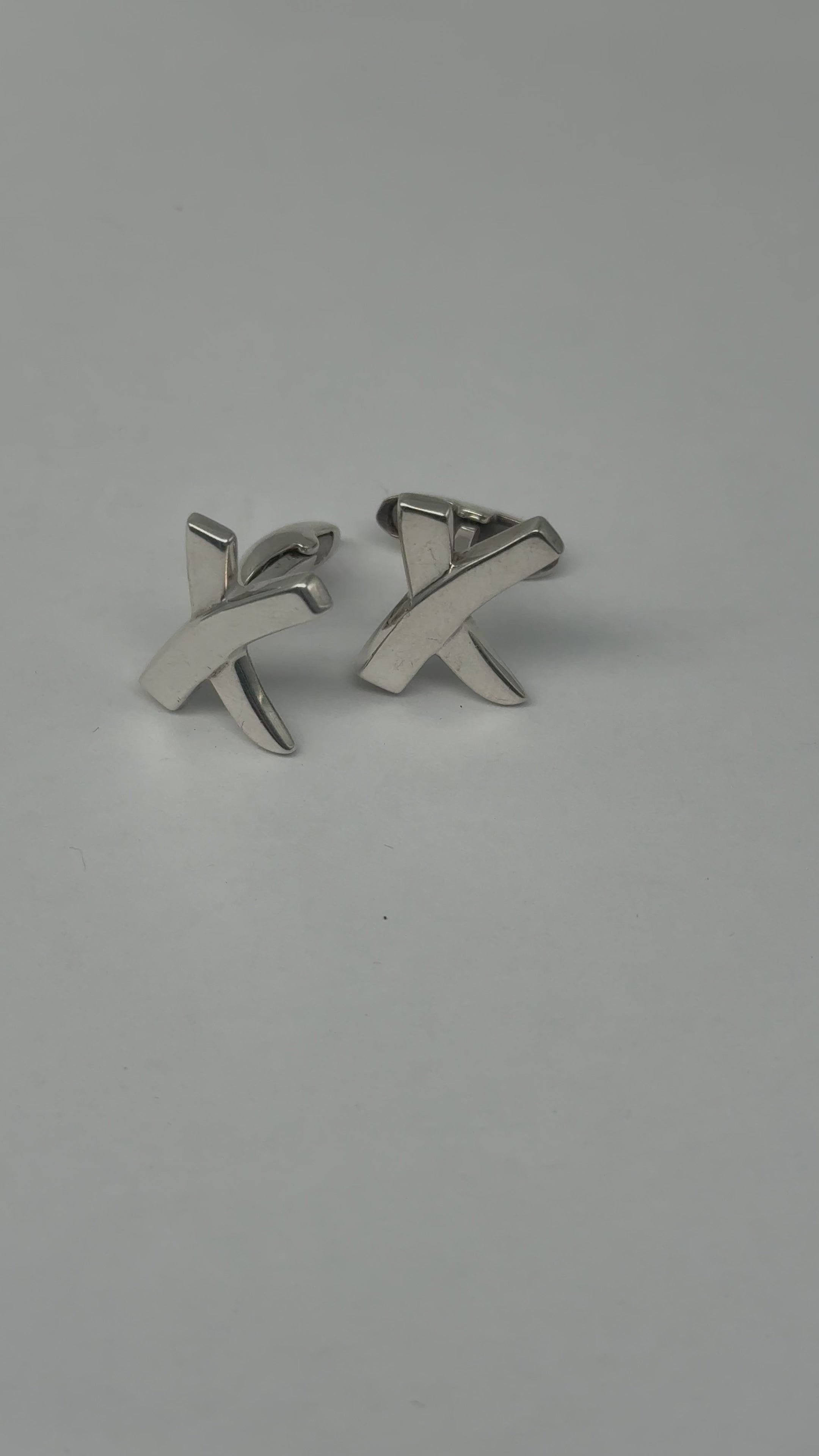 Manschettenknöpfe, 925er Silber, Tiffany & Co.