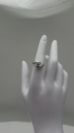 Laden und Abspielen von Videos im Galerie-Viewer, 950er Platin-Ring mit Diamanten
