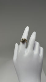 Laden und Abspielen von Videos im Galerie-Viewer, 585er Gelbgold Ring mit Diamanten
