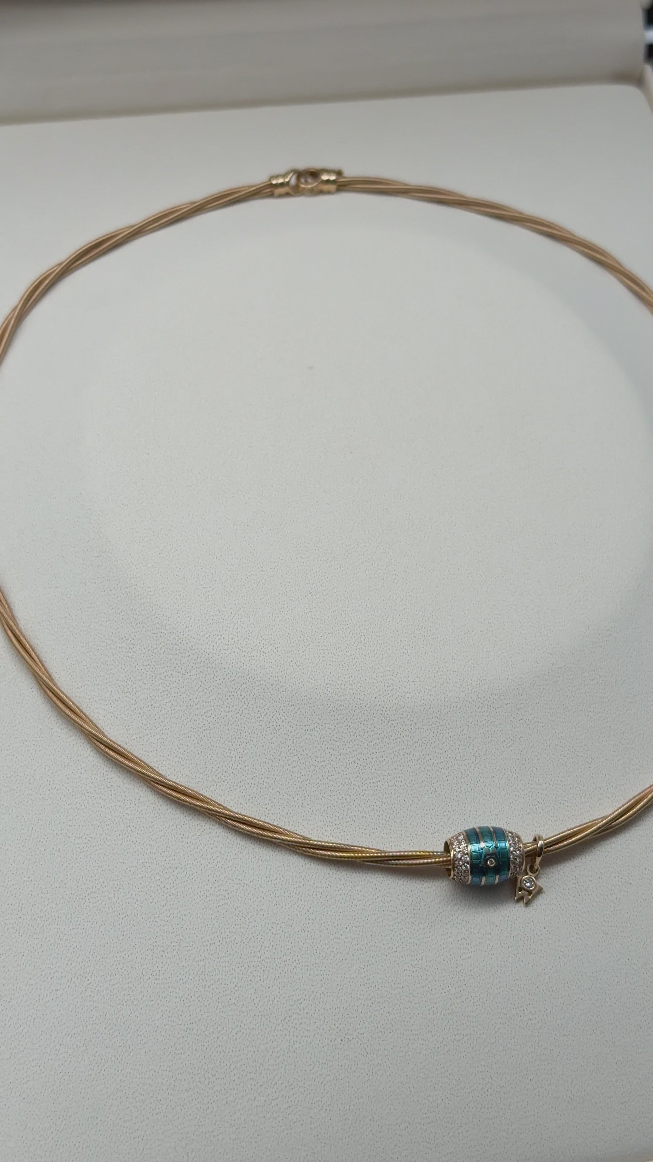 Wellendorff 750er Gelbgold Anhänger und Ronde