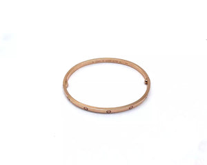 Cartier Love Armreife, Gr. 18, Gelbgold 750er, 3,65mm breite