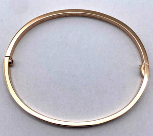 Cartier Love Armreife, Gr. 18, Gelbgold 750er, 3,65mm breite