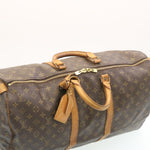Laden Sie das Bild in den Galerie-Viewer, Louis Vuitton Keepall 55 (Mi 1911) Monogram Canvas in Braun / Travel Bag
