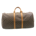 Laden Sie das Bild in den Galerie-Viewer, Louis Vuitton Keepall 55 (Mi 1911) Monogram Canvas in Braun / Travel Bag
