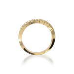 Laden Sie das Bild in den Galerie-Viewer, 14k Gelbgold Memoire Ring mit Diamanten
