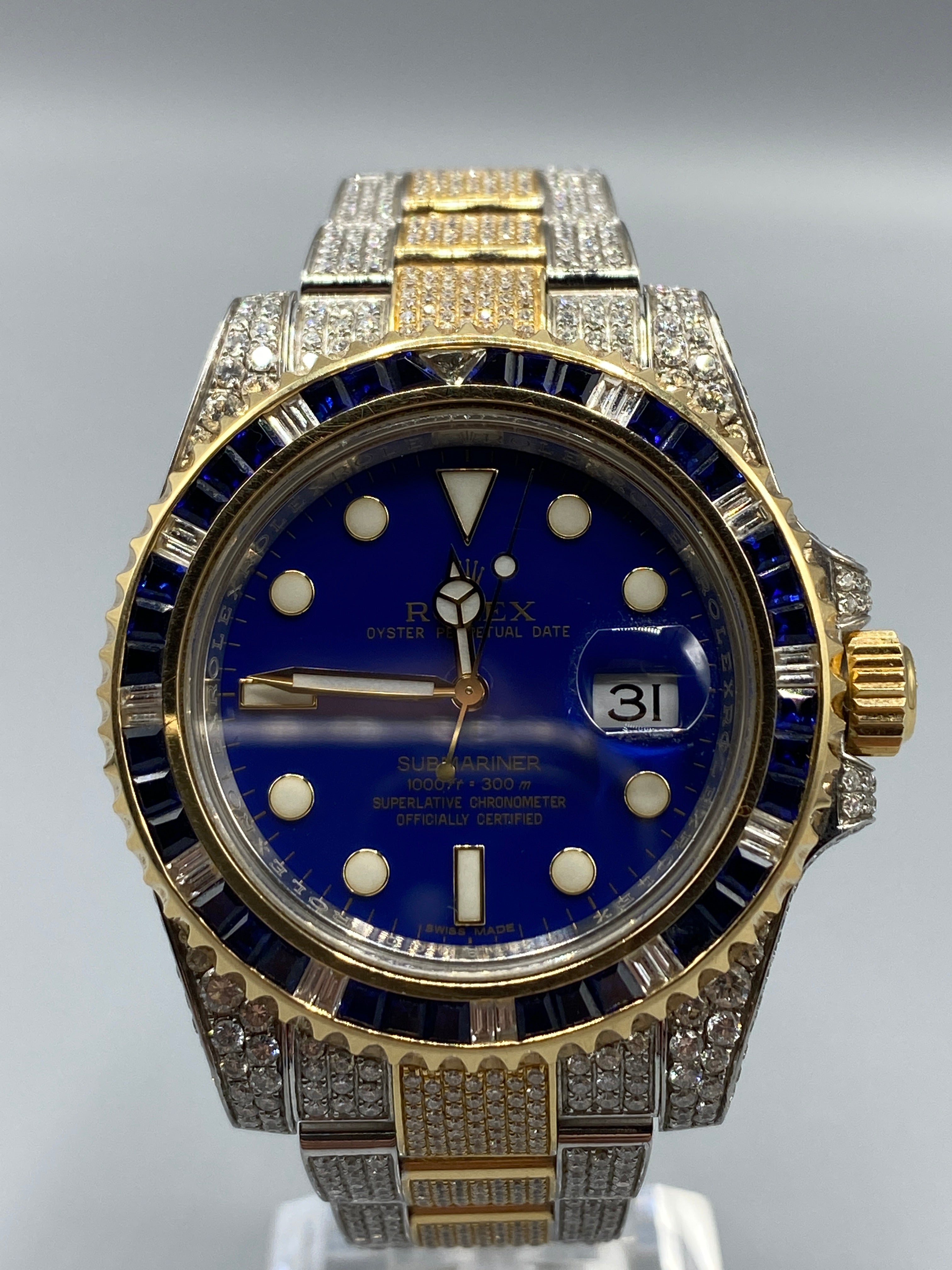 Rolex Submariner Date "Iced Out"