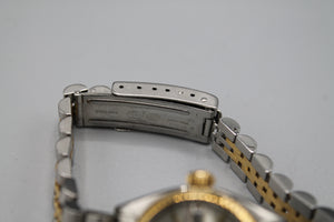 Rolex Lady Date 18K Gold und Stahl Armbanduhr