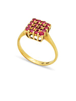 Laden Sie das Bild in den Galerie-Viewer, 14k Ring mit Rubinen
