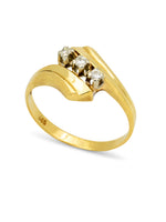 Laden Sie das Bild in den Galerie-Viewer, 14k Ring mit Diamanten
