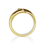 Laden Sie das Bild in den Galerie-Viewer, 14k Gelbgold Ring Diamant
