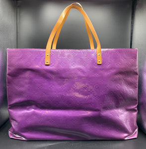 Louis Vuitton XL Purple Vernis Reade GM Tote 1LV927a – Bagriculture