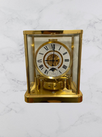 Laden Sie das Bild in den Galerie-Viewer, Jaeger - LeCoultre Atoms-Pendeluhr Tisch Uhr mit Monat und Mondphase aus 2013
