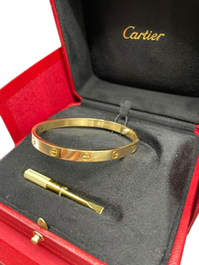Cartier Love Bracelet Gelbgold 18K Armreif