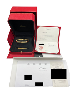 Cartier Love Bracelet Gelbgold 18K Armreif