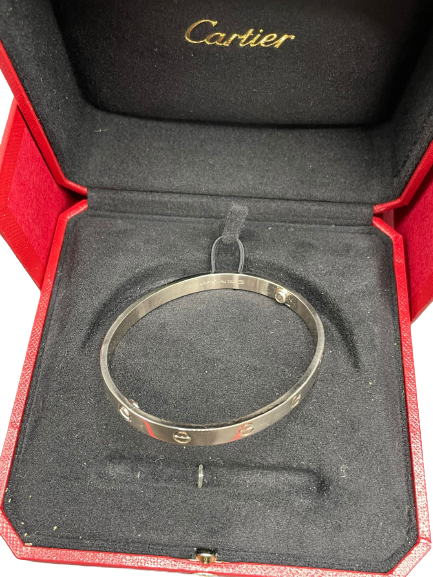 Cartier Love Bracelet Wei gold 18K Armreif Timanoz