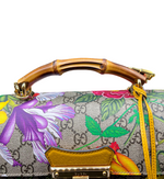 Laden Sie das Bild in den Galerie-Viewer, Gucci Schultertasche Padlock Flora GG Supreme Small
