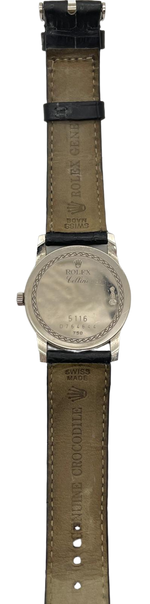 Laden Sie das Bild in den Galerie-Viewer, Rolex Cellini - Handaufzug aus 18K Weißgold / Damenuhr
